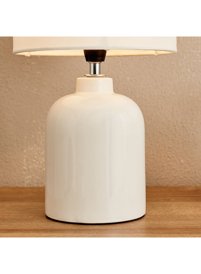 Home Box مصباح طاولة سيراميك كلارك 32 × 18 × 18 سم - Image 4